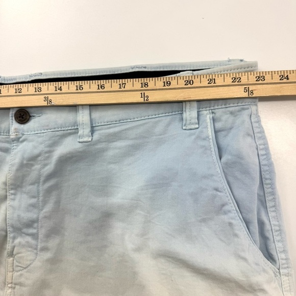 Foundry Men’s Sz 46 Shorts 9.5” Comfort Stretch Big & Tall Sky Blue 2 Tone Ombré - Picture 6 of 9